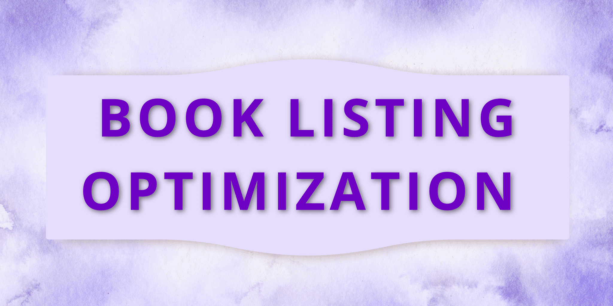 Book Listing Optimization Bundle