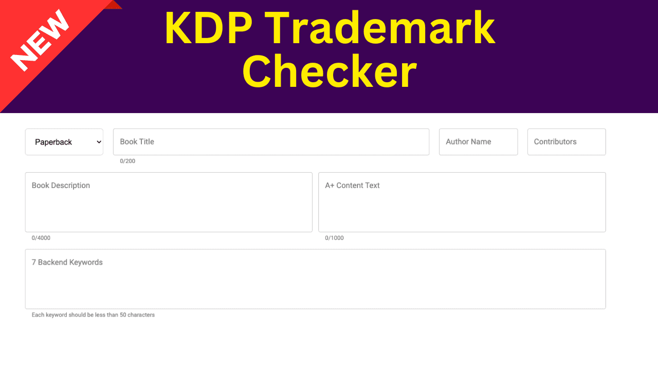 KDP Trademark Checker