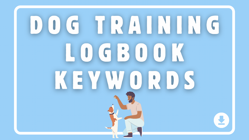 Dog Training Logbook Keywords for Amazon KDP