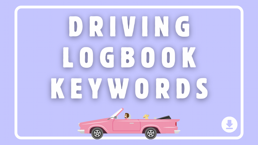 Driving Logbook Keywords for Amazon KDP