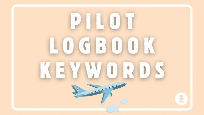 Pilot Logbook Keywords for Amazon KDP