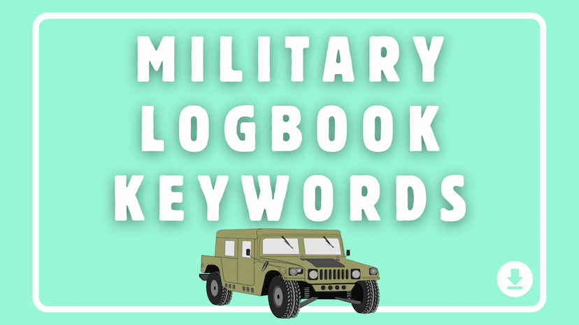 Military Logbook Keywords for Amazon KDP